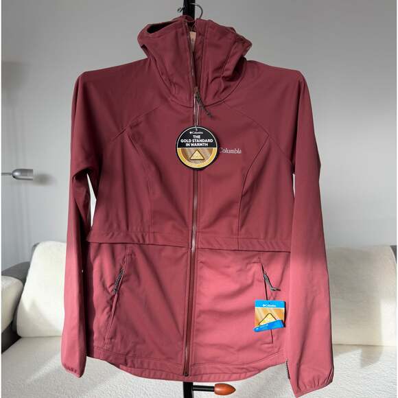 Columbia Jackets & Blazers - Columbia Women’s Omni-Heat Infinity Softshell Jacket – Burgundy / Mauve – Size M
